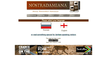 Tablet Screenshot of nostradamiana.astrologer.ru